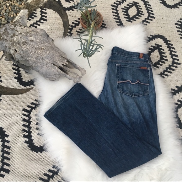7 For All Mankind Denim - 7 for all Mankind Bootcut Jean W31